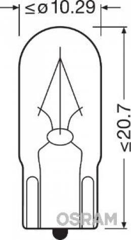 Osram Lampadina, Luce Abitacolo 2840