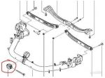 Boccola Ponte Post. Smart ForFour 453 4533507800