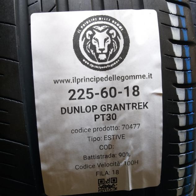 4 GOMME 225 60 18 DUNLOP A70477 - Foto 2