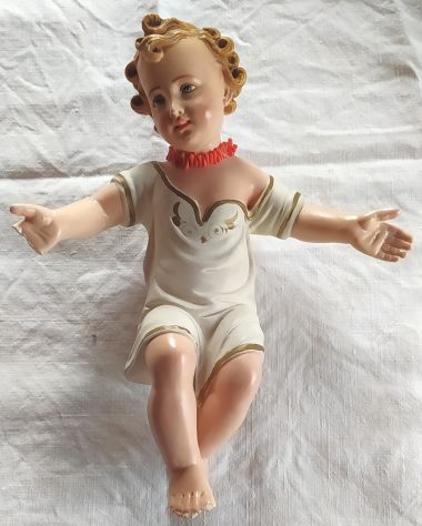 Bambinello in gesso del 1920 ca - Foto 2