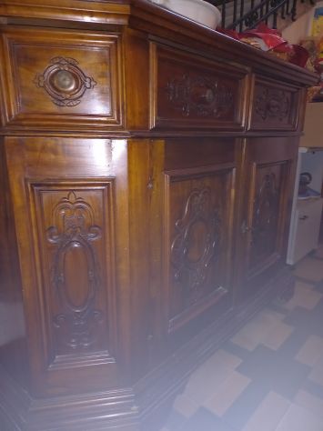 credenza veneta in noce massiccio