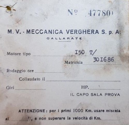 Moto d'epoca Meccanica Verghera Agusta - Foto 8