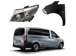 Mercedes Vito paraurti cofano muso kit airbag rinforzo 2014-
