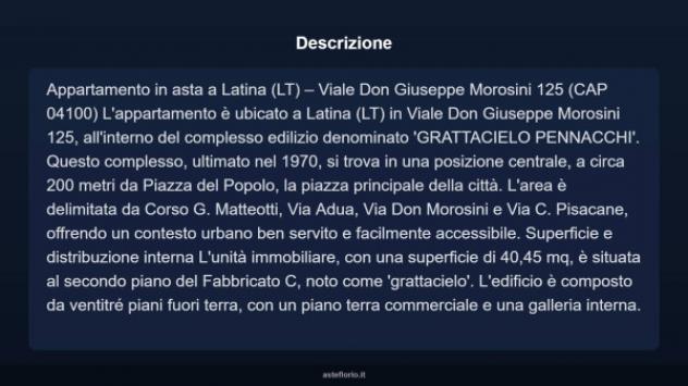 Immobile in asta di 40 m² in vendita a Latina - Foto 4