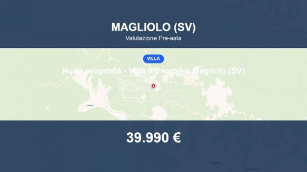 Immobile in asta di 127 m² con più di 5 locali e box auto in vendita a Magliolo