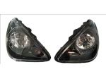 KIT 2 PEZZI FARI ANTERIORI SX/DX NERO AIXAM CITY IMPULSION GTO COUPE E-CITY