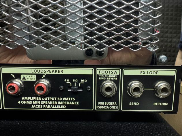 Bugera T50 Infinium testata valvolare per chitarra - Foto 2