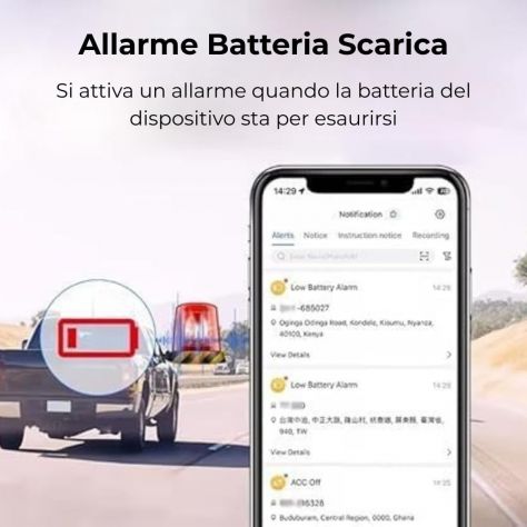 Localizzatore GPS auto moto- Sim Anonima Attiva per 1 anno, antifurto W15 - Foto 5