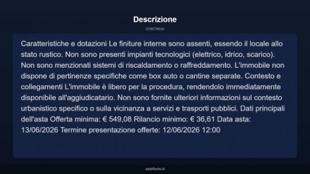 Immobile in asta di 8 m² in vendita a Zumpano - Foto 4