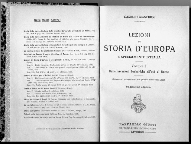 Lezioni di Storia d’Europa e Specialmente d’Italia - Foto 2