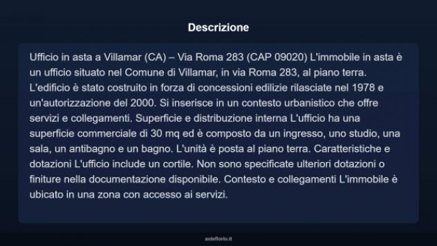 Immobile in asta di 30 m² in vendita a Villamar - Foto 4