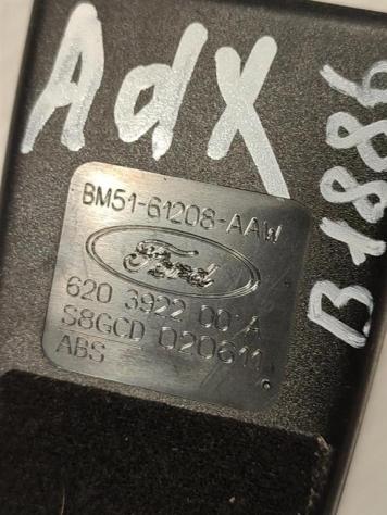 AGGANCIO CINTURA DI SICUREZZA ANT DX FORD Focus Berlina 3° Serie BM51-61208-AAW (0408) - Foto 3