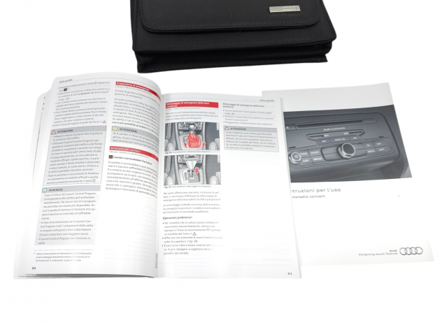 LIBRETTO USO E MANUTENZIONE AUDI Q3 Serie (8UG) 8U0012750AC (14) - Foto 7