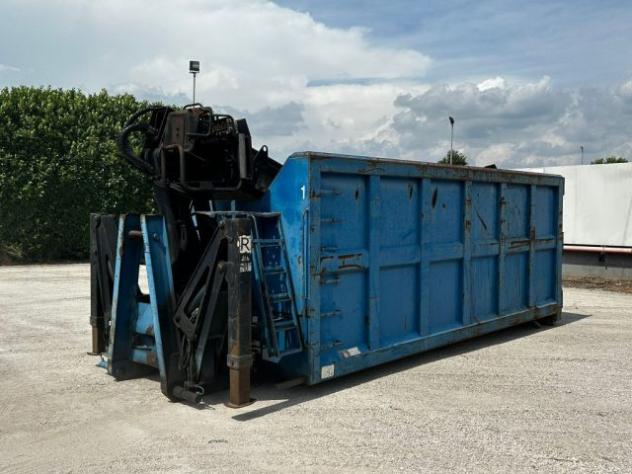 CONTAINER SCARRABILE USATO A CIELO APERTO CON GRU rif. 23825164
