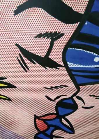 Panello plastificato misure 106,5x 1,42 Soggetto Pop art pezzo unico