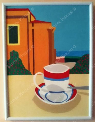 Quadro di Simone Piazzesi - CAFFÈ LIBERTY (2022) - Foto 2