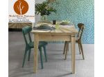 Mobili Rustici Country Roma Tavoli legno allungabile raggio di sole Cod.12053
