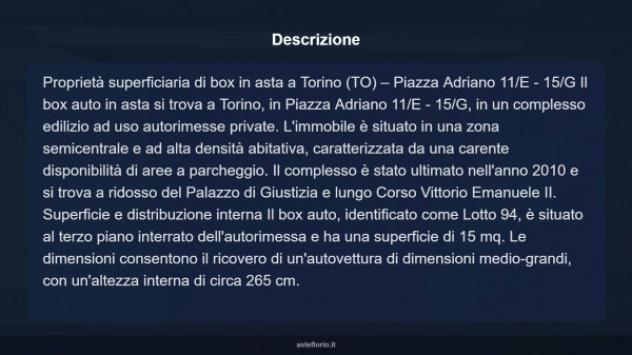 Immobile in asta di 15 m² in vendita a Torino - Foto 3
