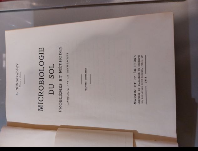 Microbiologie du sol problemes et methodes. by S. Winogradsky - Foto 3