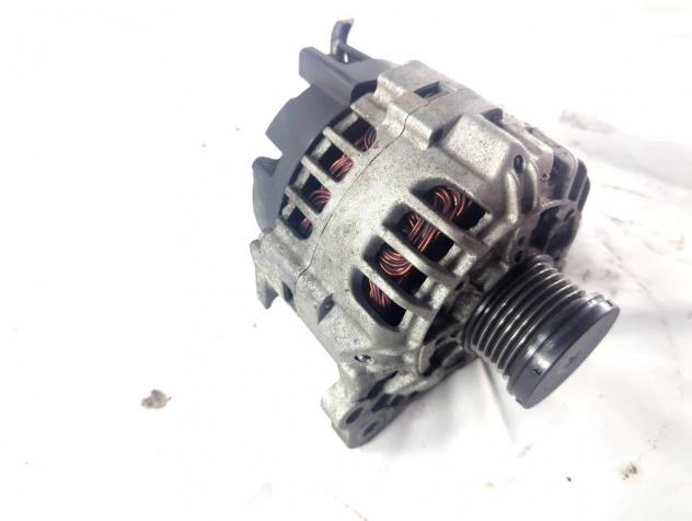 03D903025JX ALTERNATORE VOLKSWAGEN POLO 1.2 B 44KW 5M 5P (2008) RICAMBIO USATO SUPPORTO DANNEGGIATO - Foto 3