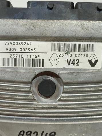 CENTRALINA MOTORE DACIA Duster 1° Serie 237100713R V29008924A K4MF6 benzina 1598 (1017) - Foto 2