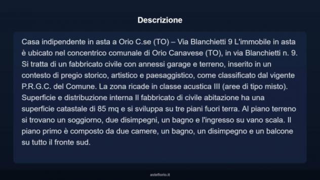 Immobile in asta di 85 m², box auto in vendita a Mazzè - Foto 4