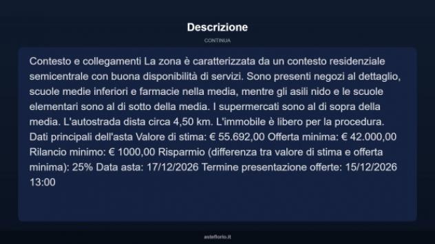 Immobile in asta di 52 m² in vendita a Monza - Foto 5