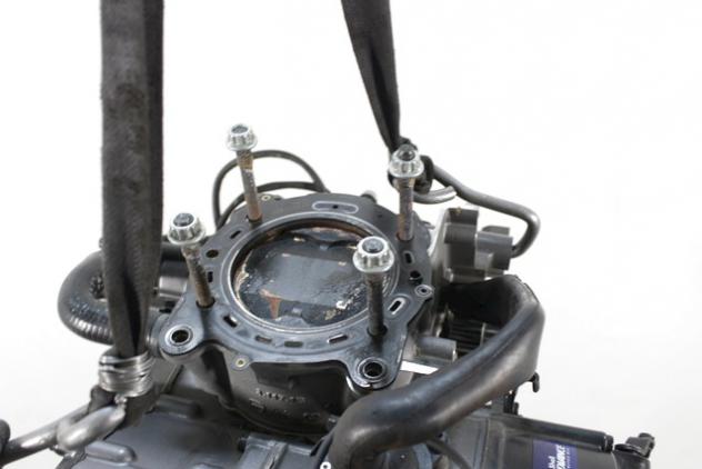 MOTORE COMPLETO 937W4C SENZA TESTATE DUCATI HYPERMOTARD 939 SP 2016 - 2018 ENGINE SUPPORTI DANNEGGIATI VEDI FOTO - Foto 4