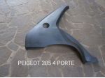 PARAFANGO FIANCATA POSTERIORE DESTRA PEUGEOT 205 XS XRD REAR PANEL PEUGEOT 205