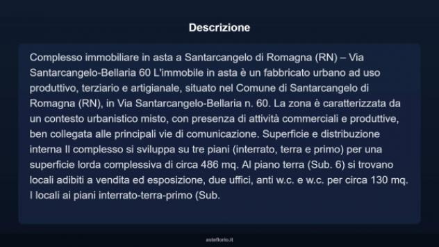 Immobile in asta di 486 m² in vendita a Santarcangelo di Romagna - Foto 9
