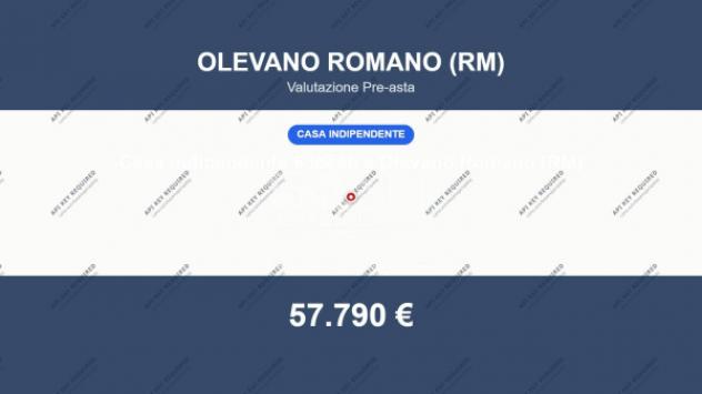 Immobile in asta di 105 m² con più di 5 locali in vendita a Olevano Romano