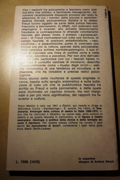 Mussolini contro Freud, PIERO MELDINI, GUARALDI EDITORE Maggio 1976. - Foto 3