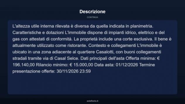 Immobile in asta di 255 m² in vendita a Roma - Foto 10