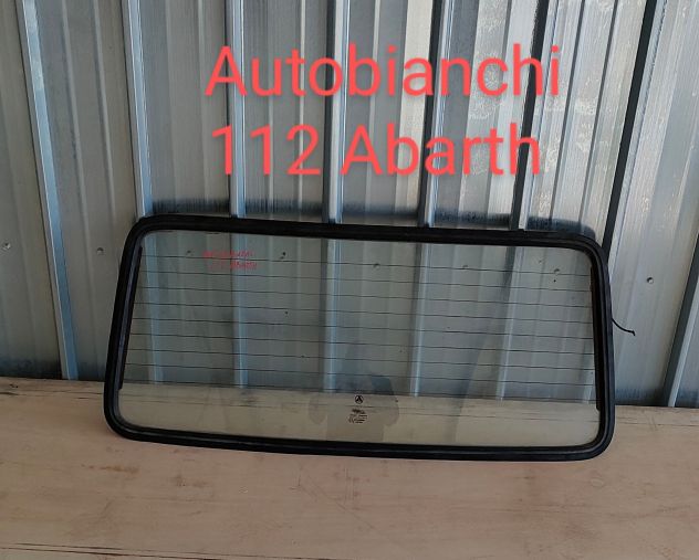 Lunotto Autobianchi A112 Abarth+guarnizione - Foto 3