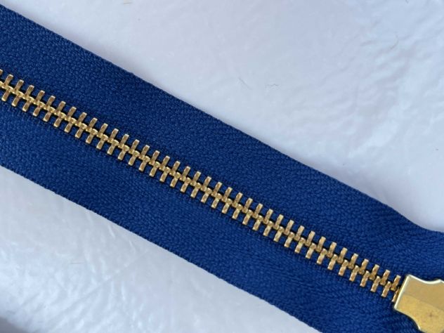 X85 Cerniere metallo senza tiretto cm 18 col. Azzurro – Pz. 10 - Foto 7