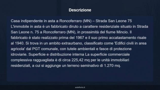 Immobile in asta di 225 m² con più di 5 locali in vendita a Roncoferraro - Foto 7