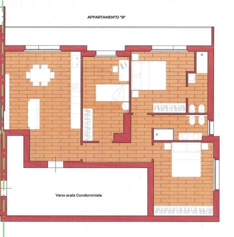 Appartamento in vendita a Siena 118 mq Rif: 1431504 - Foto 2