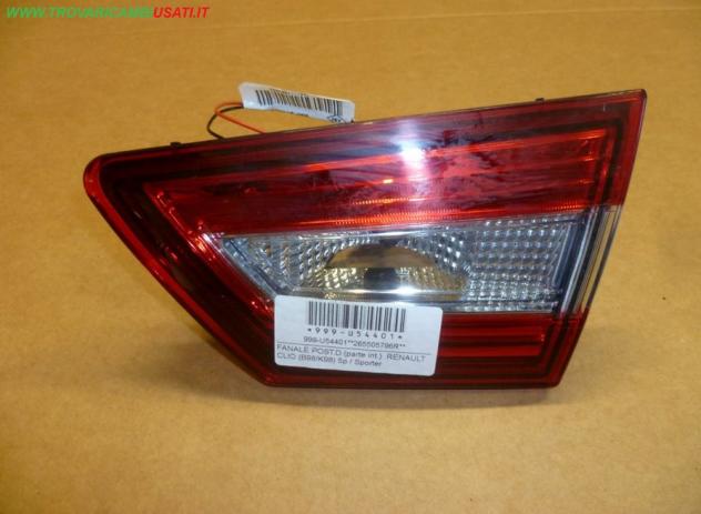 FANALE POST.D.(parte int.) RENAULT CLIO (B98/K98) 5p / Sporter  Parti elettriche  Fanaleria  Fanali  Fanale int. post. d RENAULT - CLIO IV 3/5P E SPOR