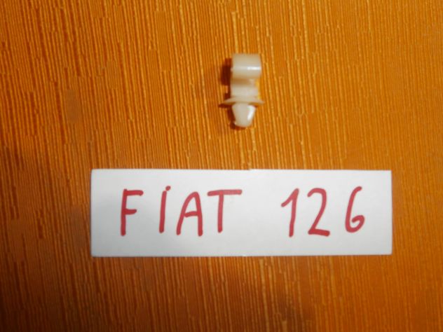 CLIP DI FISSAGGIO IMPIANTO ELETTRICO Fiat 126 ELECTRICAL SYSTEM CLIP FIAT 126 - Foto 5
