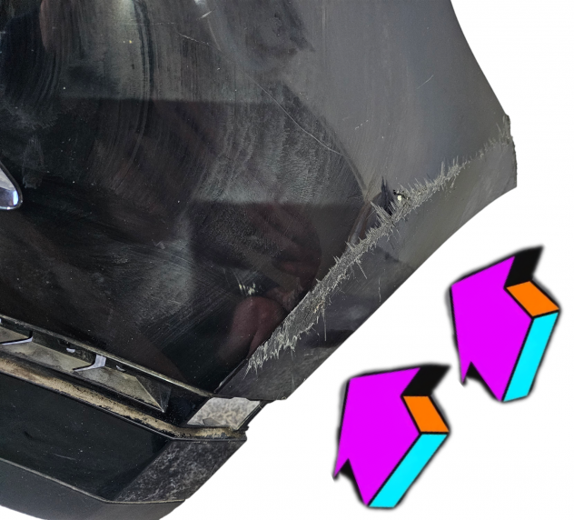 PARAURTI POSTERIORE COMPLETO LAND ROVER Range Rover Evoque Serie K8D2-17D781-AAW (18) - Foto 8