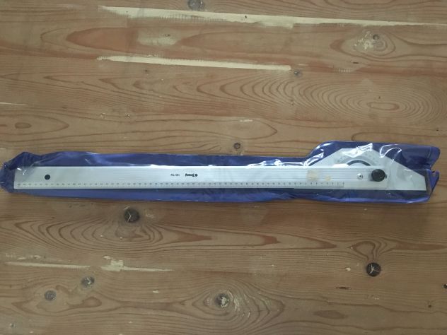 Tecnostyl 160 TM, riga a T 60 cm goniometrica 180 gradi, in alluminio - Foto 6