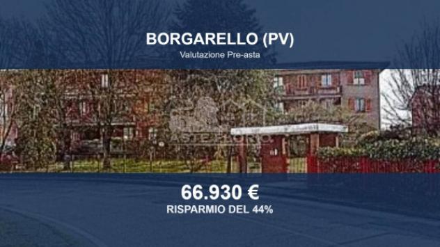 Immobile in asta di 113 m², box auto in vendita a Borgarello