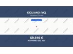 Immobile in asta di 146 m², box auto in vendita a Cigliano