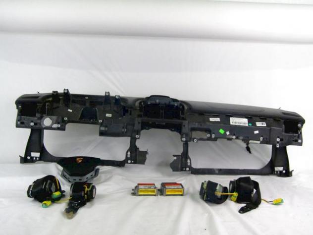 3D0909601E KIT AIRBAG PORSCHE CAYENNE 4.5 B 4X4 250KW AUT 5P (2004) RICAMBIO USATO CON CENTRALINA AIRBAG, PRETENSIONATORI CINTURE DI SICUREZZA, AIRBAG