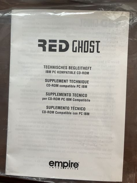 Red ghost pc game 1995 - Foto 7