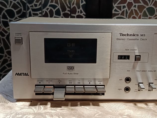 Technics RS-M5 Piastra A Cassette - 2 Testine - Foto 4
