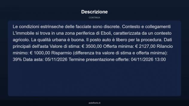 Immobile in asta di 11 m² in vendita a Eboli - Foto 9