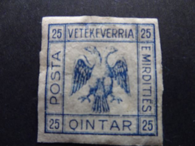 ALBANIA-Repubblica MIRIDITA 1921 francobolli - Foto 2