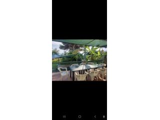 Appartamento P.T. rialzato direttamente sulla spiaggia in un giardino botanico