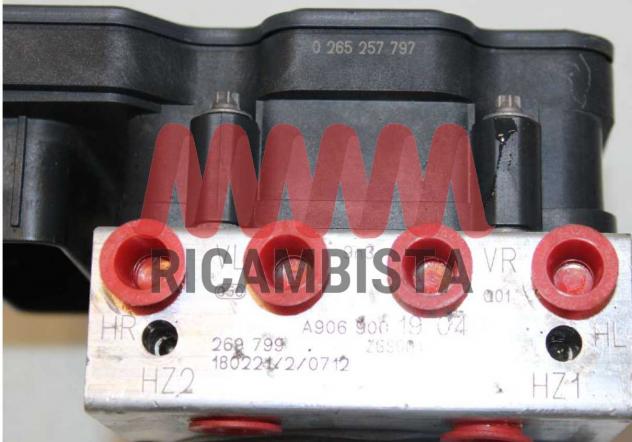 0265257797 Mercedes Sprinter 316CDi centralina ABS gruppo pompa Bosch - Foto 2